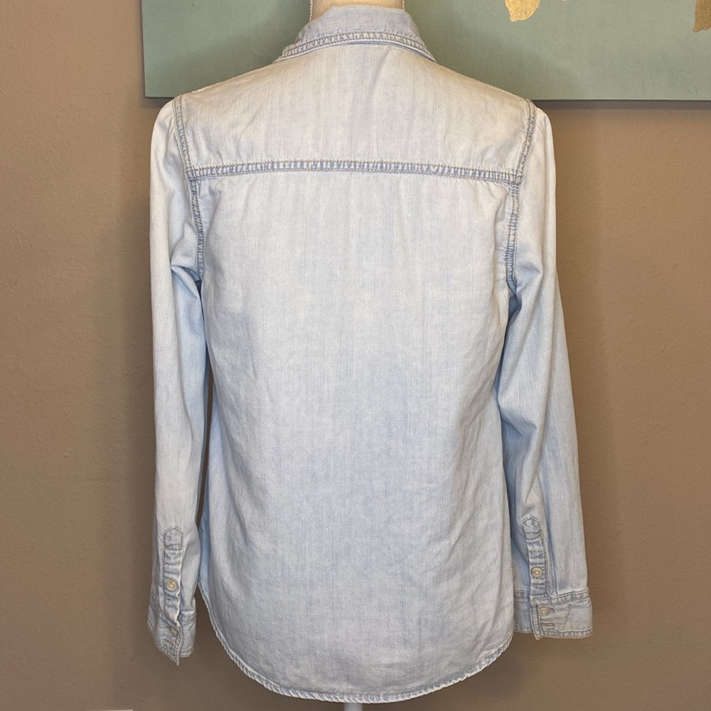 Medium Lightweight Chambray Button-Up - image 2